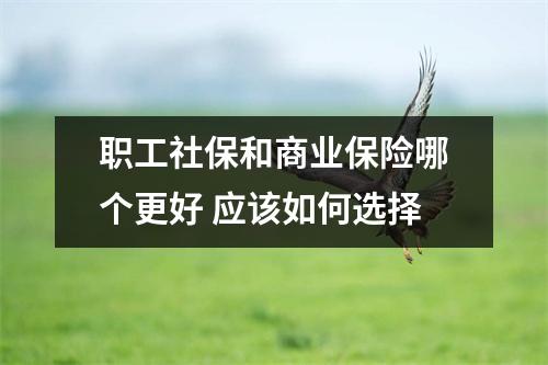 职工社保和商业保险哪个更好 应该如何选择