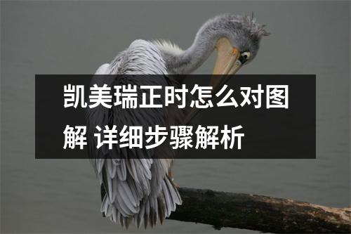 凯美瑞正时怎么对图解 详细步骤解析