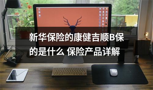 新华保险的康健吉顺B保的是什么 保险产品详解