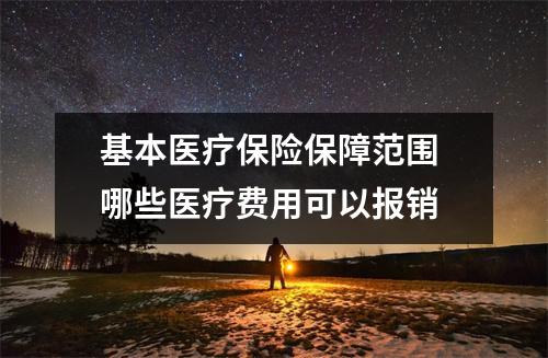 基本医疗保险保障范围 哪些医疗费用可以报销