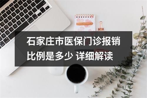石家庄市医保门诊报销比例是多少 详细解读