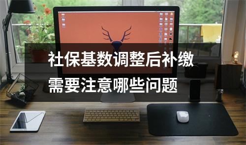 社保基数调整后补缴 需要注意哪些问题