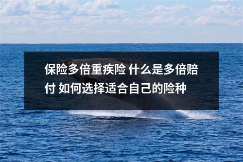 保险多倍重疾险 什么是多倍赔付 如何选择适合自己的险种
