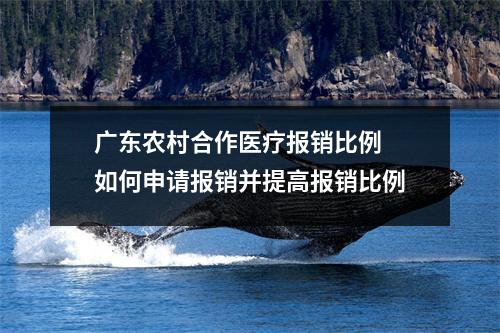 广东农村合作医疗报销比例 如何申请报销并提高报销比例