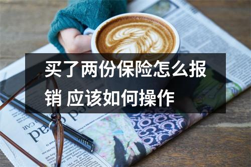 买了两份保险怎么报销 应该如何操作