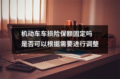 机动车车损险保额固定吗 是否可以根据需要进行调整