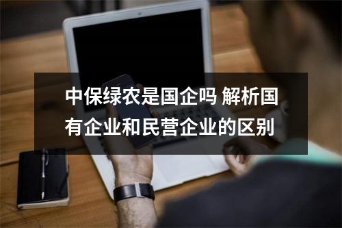 中保绿农是国企吗 解析国有企业和民营企业的区别