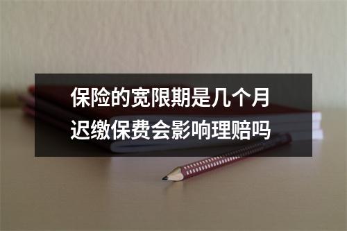保险的宽限期是几个月 迟缴保费会影响理赔吗 