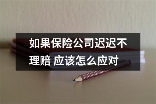 如果保险公司迟迟不理赔 应该怎么应对