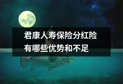 君康人寿保险分红险 有哪些优势和不足 