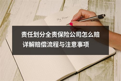 责任划分全责保险公司怎么赔 详解赔偿流程与注意事项