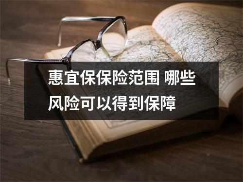 惠宜保保险范围 哪些风险可以得到保障 