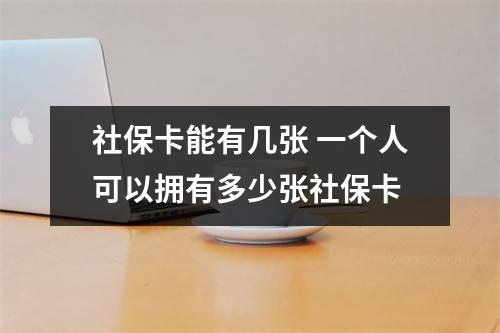 社保卡能有几张 一个人可以拥有多少张社保卡