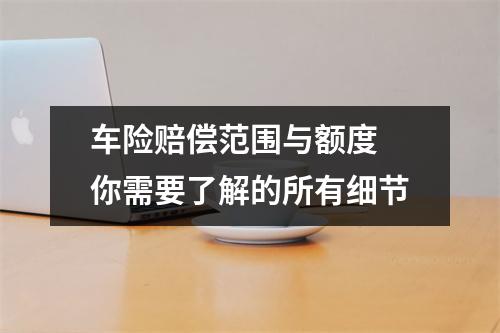 车险赔偿范围与额度 你需要了解的所有细节