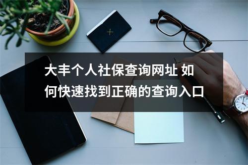 大丰个人社保查询网址 如何快速找到正确的查询入口
