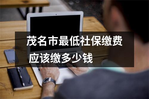 茂名市最低社保缴费 应该缴多少钱 