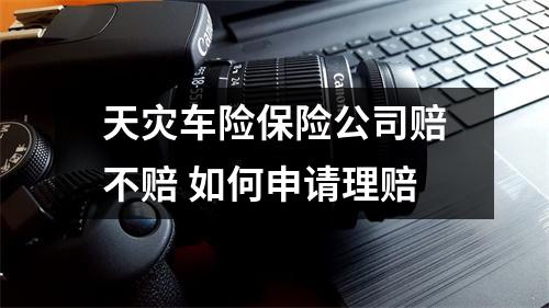 天灾车险保险公司赔不赔 如何申请理赔