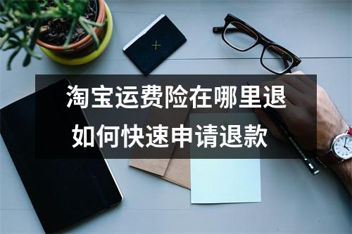 淘宝运费险在哪里退 如何快速申请退款