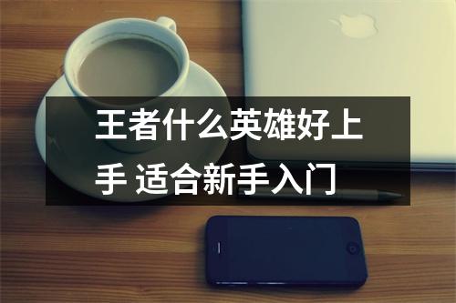 王者什么英雄好上手 适合新手入门