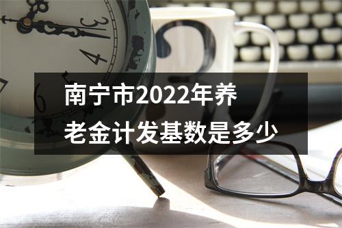 南宁市2022年养老金计发基数是多少