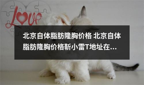 北京自体脂肪隆胸价格 北京自体脂肪隆胸价格靳小雷T地址在哪儿