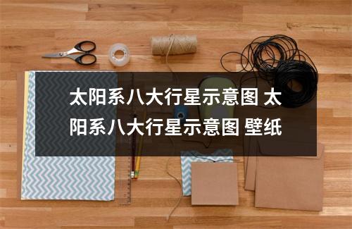 太阳系八大行星示意图 太阳系八大行星示意图 壁纸