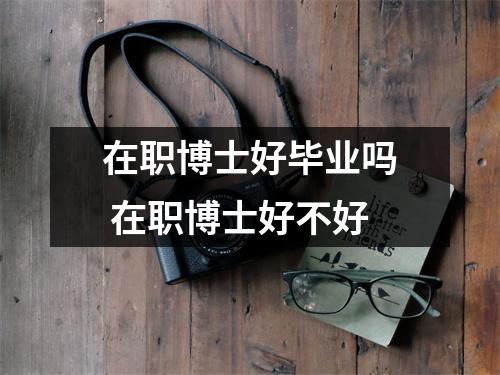 在职博士好毕业吗 在职博士好不好