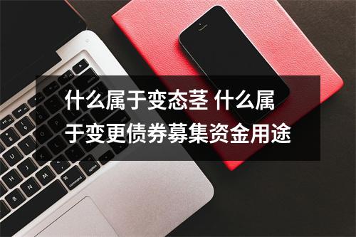 什么属于变态茎 什么属于变更债券募集资金用途