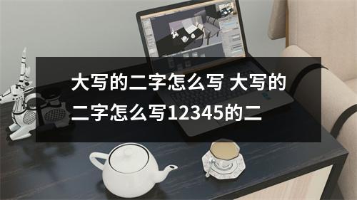 大写的二字怎么写 大写的二字怎么写12345的二