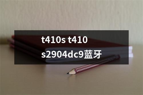t410s t410s2904dc9蓝牙