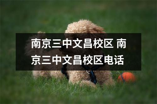 南京三中文昌校区 南京三中文昌校区电话