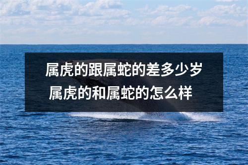 属虎的跟属蛇的差多少岁 属虎的和属蛇的怎么样