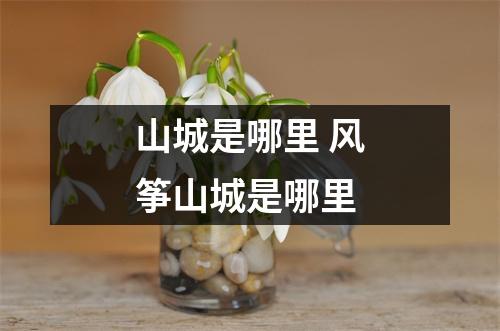 山城是哪里 风筝山城是哪里