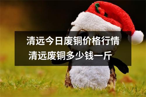 清远今日废铜价格行情 清远废铜多少钱一斤