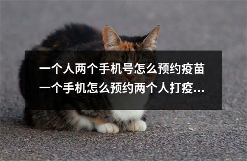 一个人两个手机号怎么预约疫苗 一个手机怎么预约两个人打疫苗