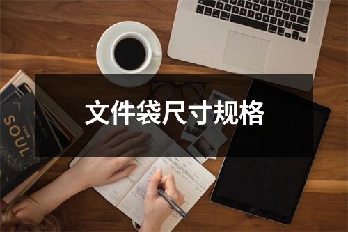 文件袋尺寸规格