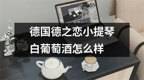 德国德之恋小提琴白葡萄酒怎么样