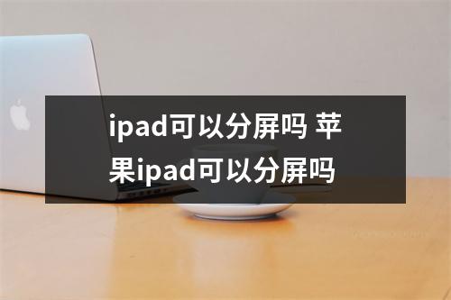 ipad可以分屏吗 苹果ipad可以分屏吗