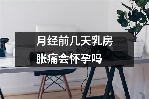 月经前几天乳房胀痛会怀孕吗