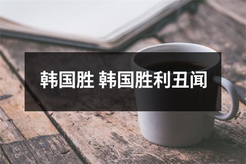 韩国胜 韩国胜利丑闻