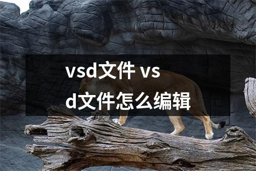 vsd文件 vsd文件怎么编辑 vsd文件 vsd文件怎么编辑