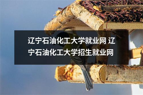 辽宁石油化工大学就业网 辽宁石油化工大学招生就业网 辽宁石油化工大学就业网 辽宁石油化工大学招生就业网