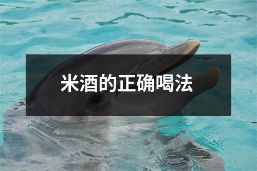 米酒的正确喝法 米酒的正确喝法