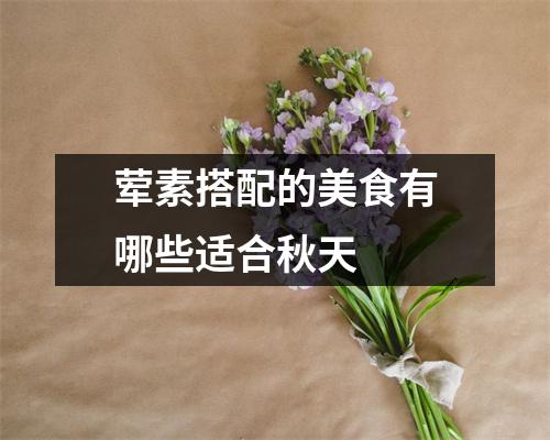 荤素搭配的美食有哪些适合秋天