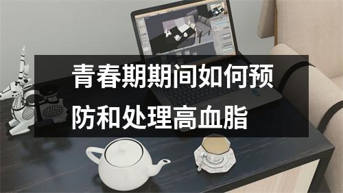 青春期期间如何预防和处理高血脂