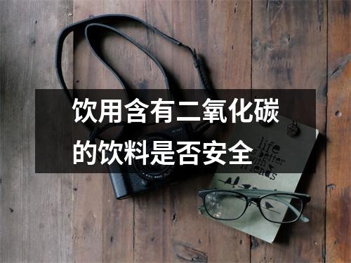 饮用含有二氧化碳的饮料是否安全