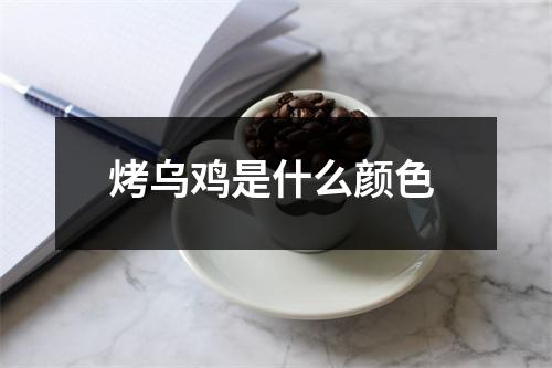 烤乌鸡是什么颜色