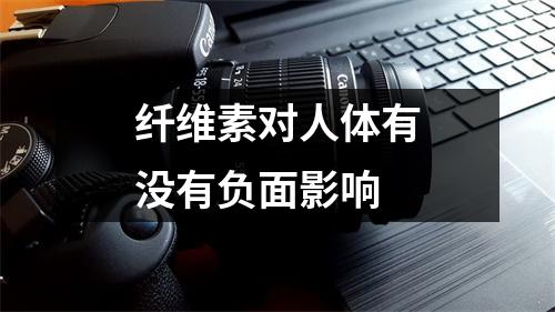纤维素对人体有没有负面影响