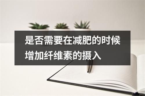 是否需要在减肥的时候增加纤维素的摄入