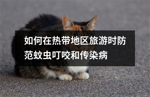 如何在热带地区旅游时防范蚊虫叮咬和传染病 